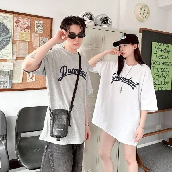 descendants貼布繡短Tee