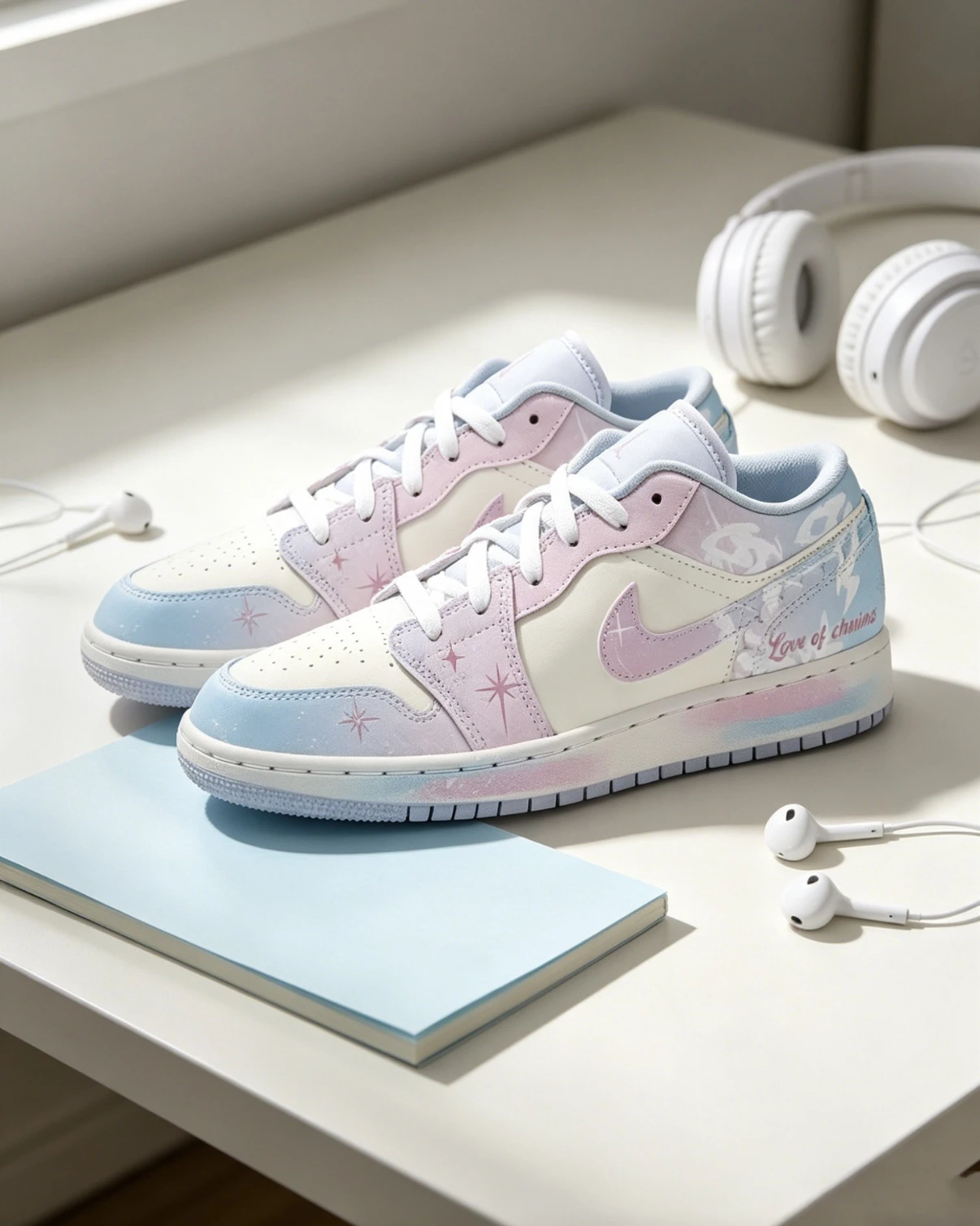 【定制球鞋】Jordan Air Jordan 1 少女心動