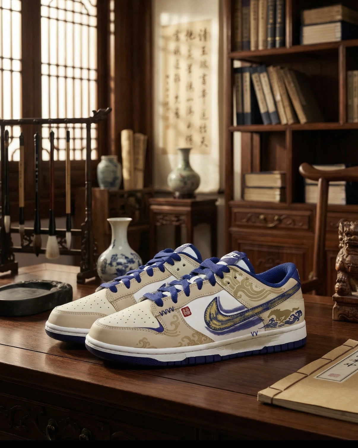 【定制球鞋】Nike Dunk LOW 浮光踏浪