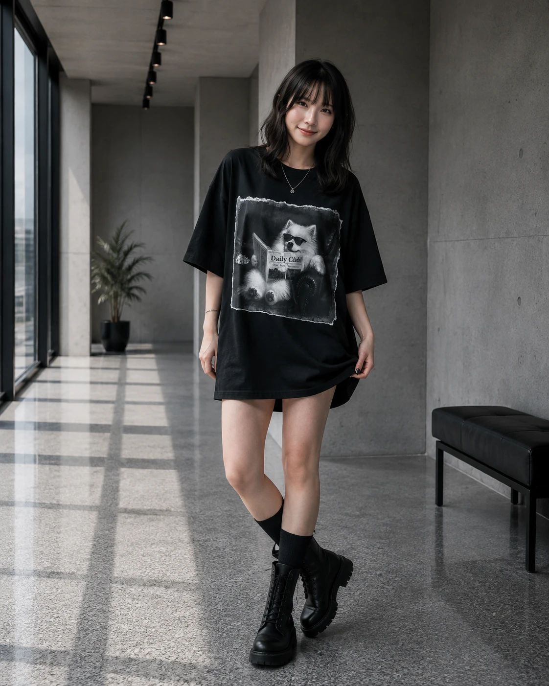 【現貨】CHILL墨鏡酷狗短Tee
