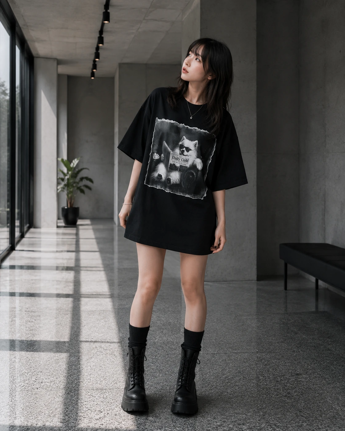 【現貨】CHILL墨鏡酷狗短Tee