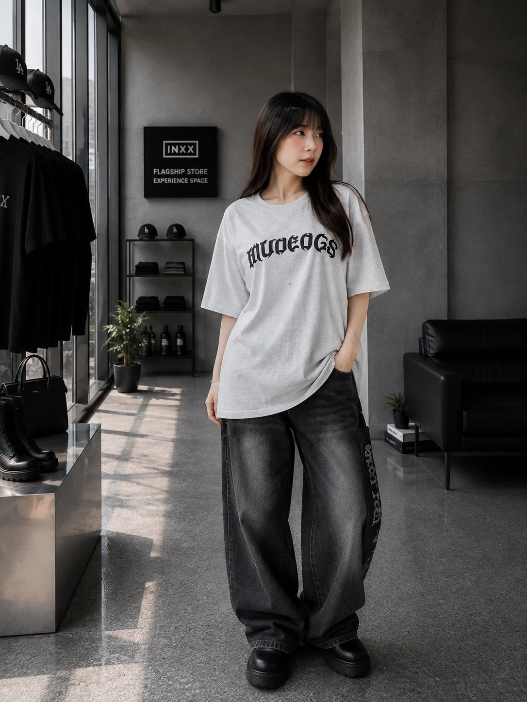 【現貨】哥德環繞文字短Tee