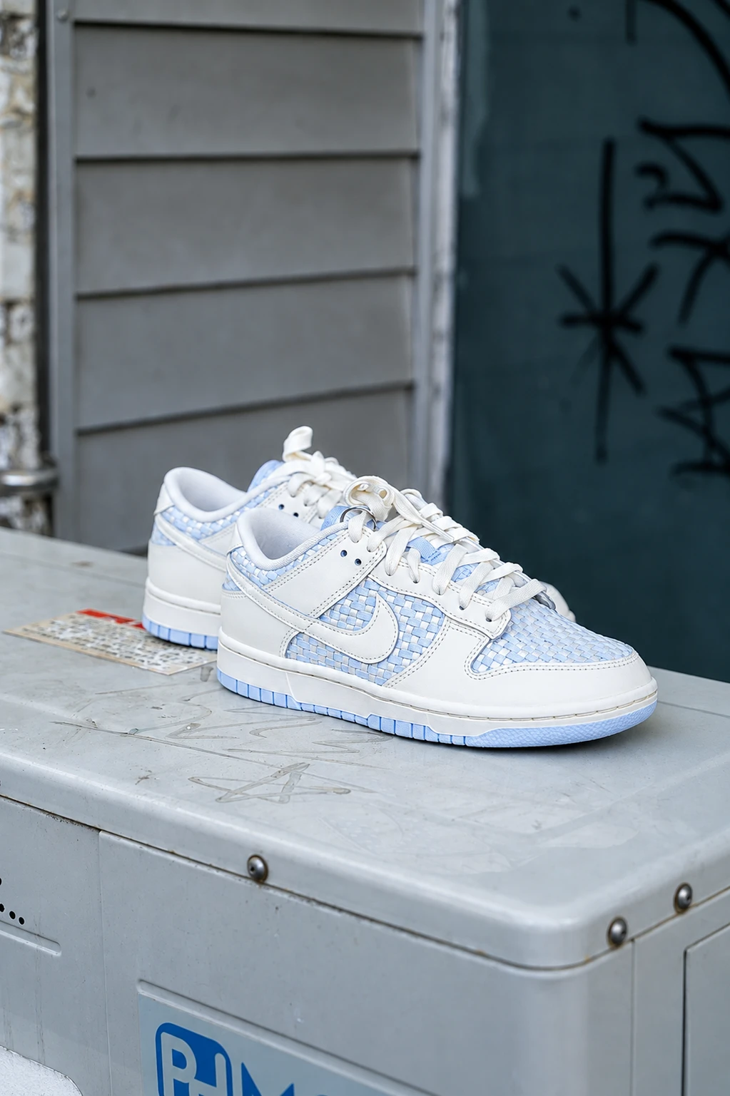 【爆款！】Nike Dunk Low "Wind Down, Feet Up"寶寶藍編織 女款 IH2476-401