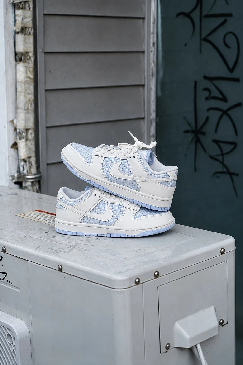 【爆款！】Nike Dunk Low "Wind Down, Feet Up"寶寶藍編織 女款 IH2476-401