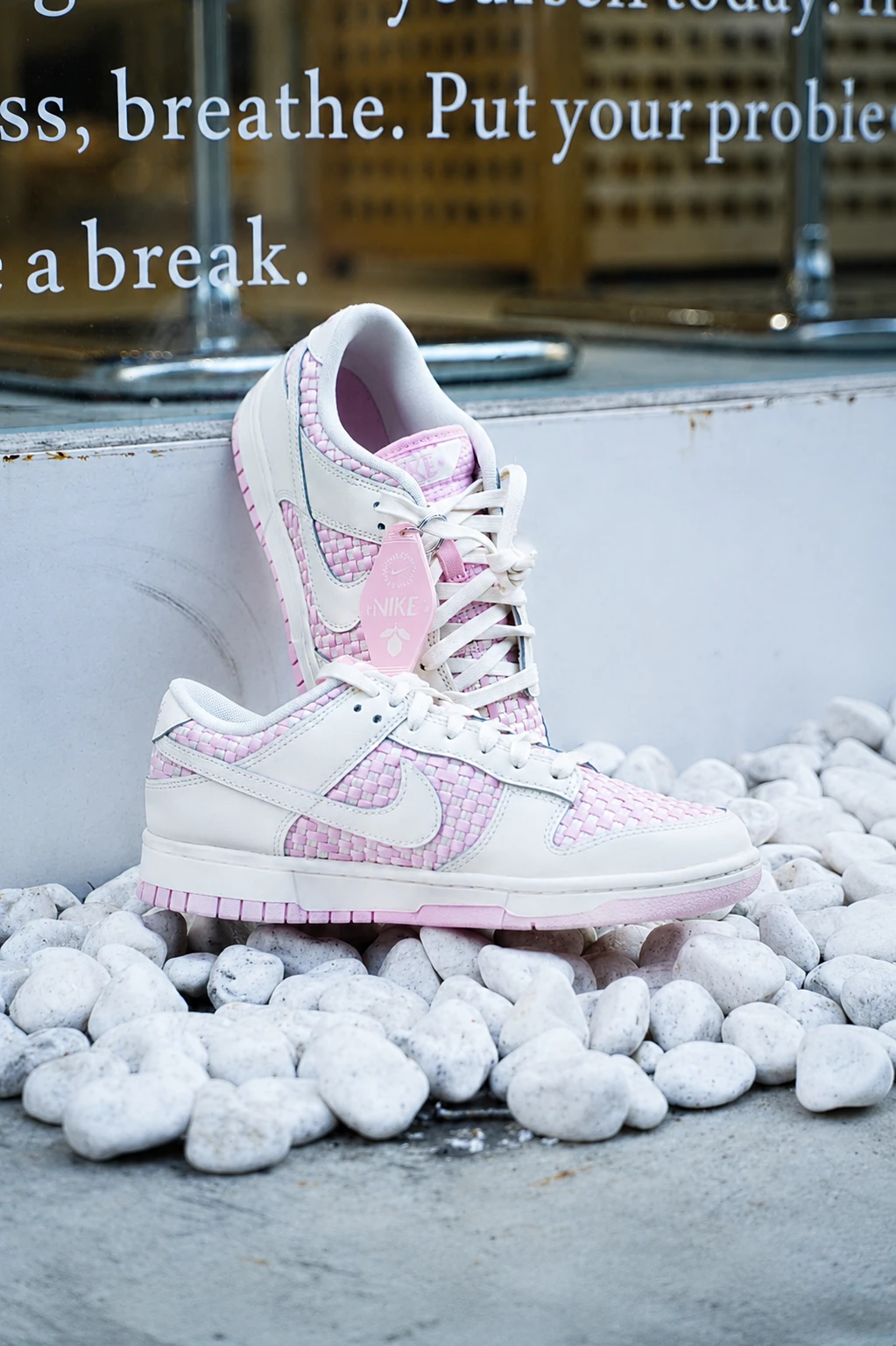 【爆款！】Nike Dunk Low 'Pink Foam Sail Ivory'草莓牛奶編織 女款 IH2476-600
