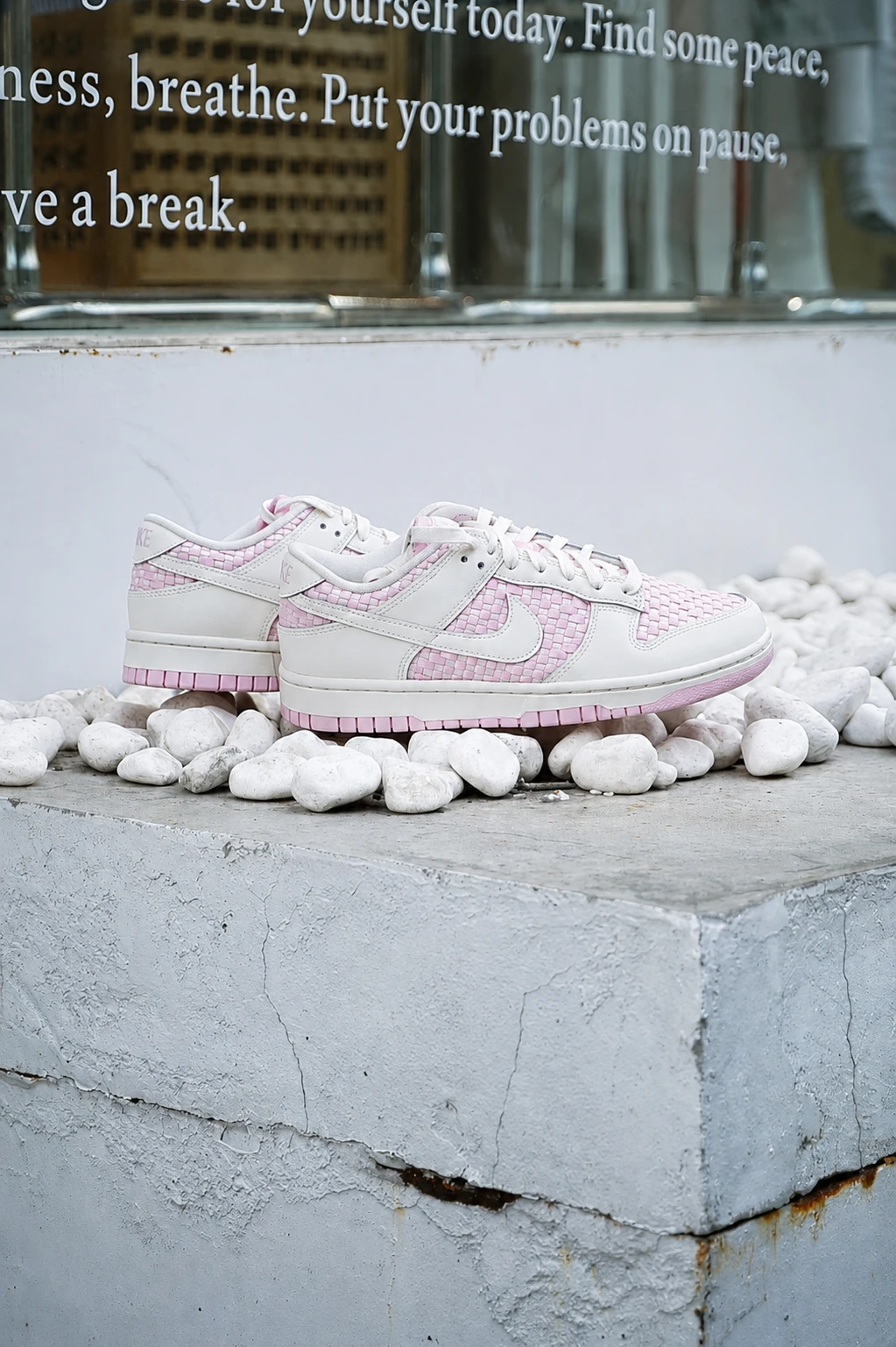 【爆款！】Nike Dunk Low 'Pink Foam Sail Ivory'草莓牛奶編織 女款 IH2476-600
