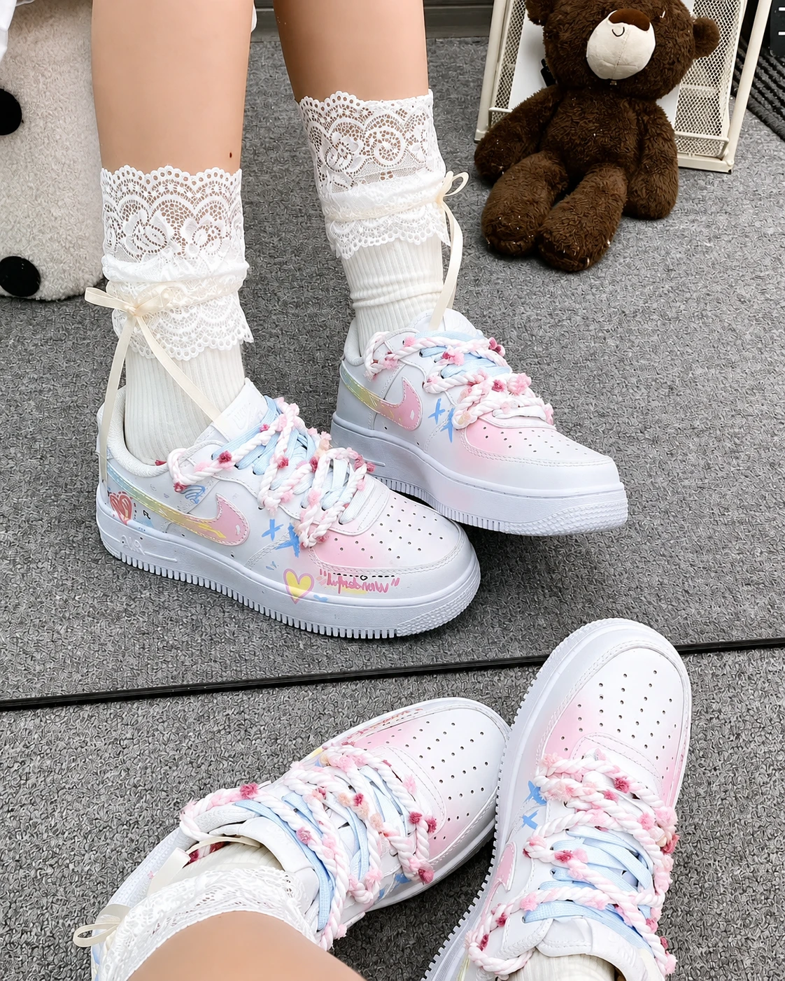 【定制球鞋】Nike Air Force 1 糖果派對