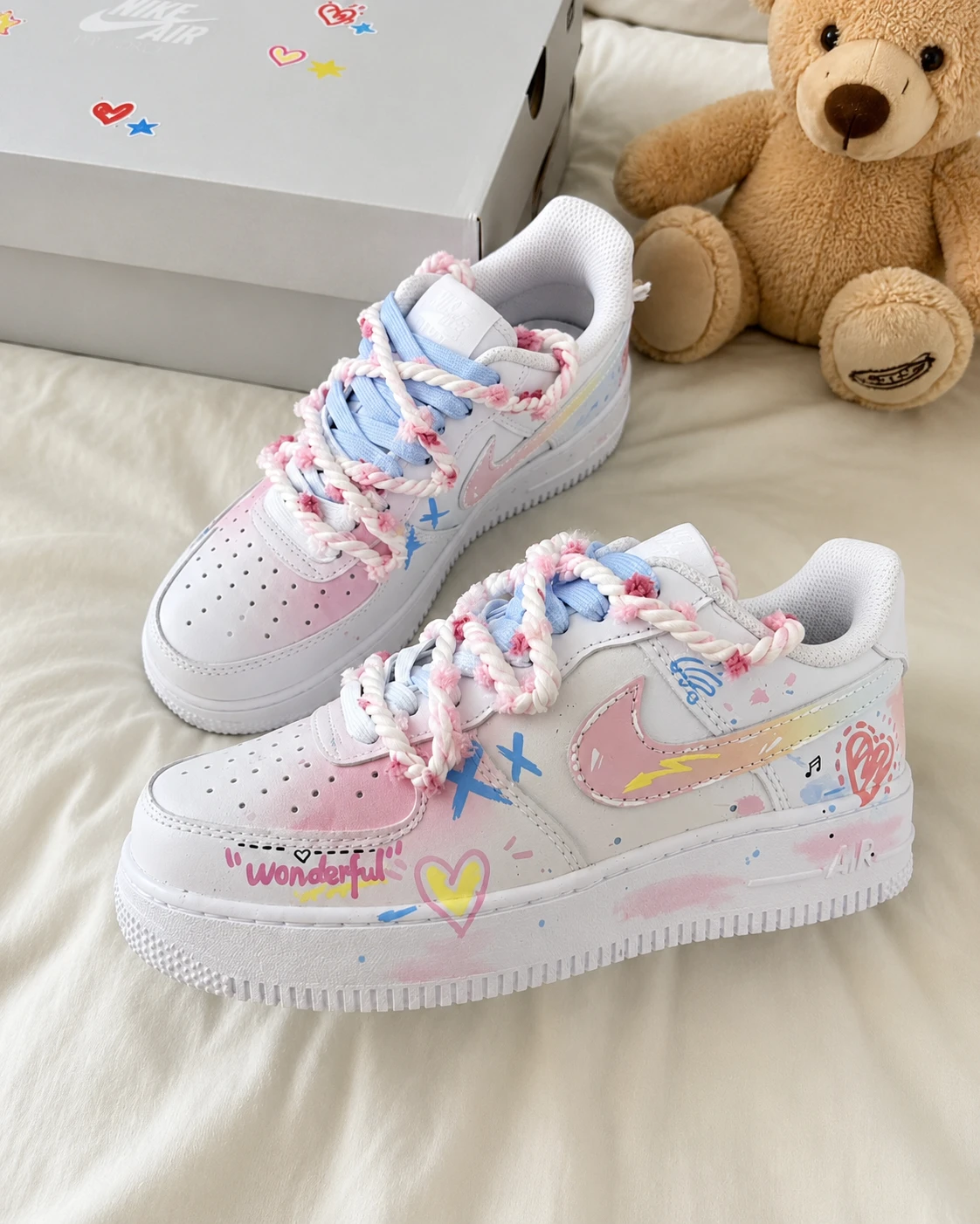 【定制球鞋】Nike Air Force 1 糖果派對