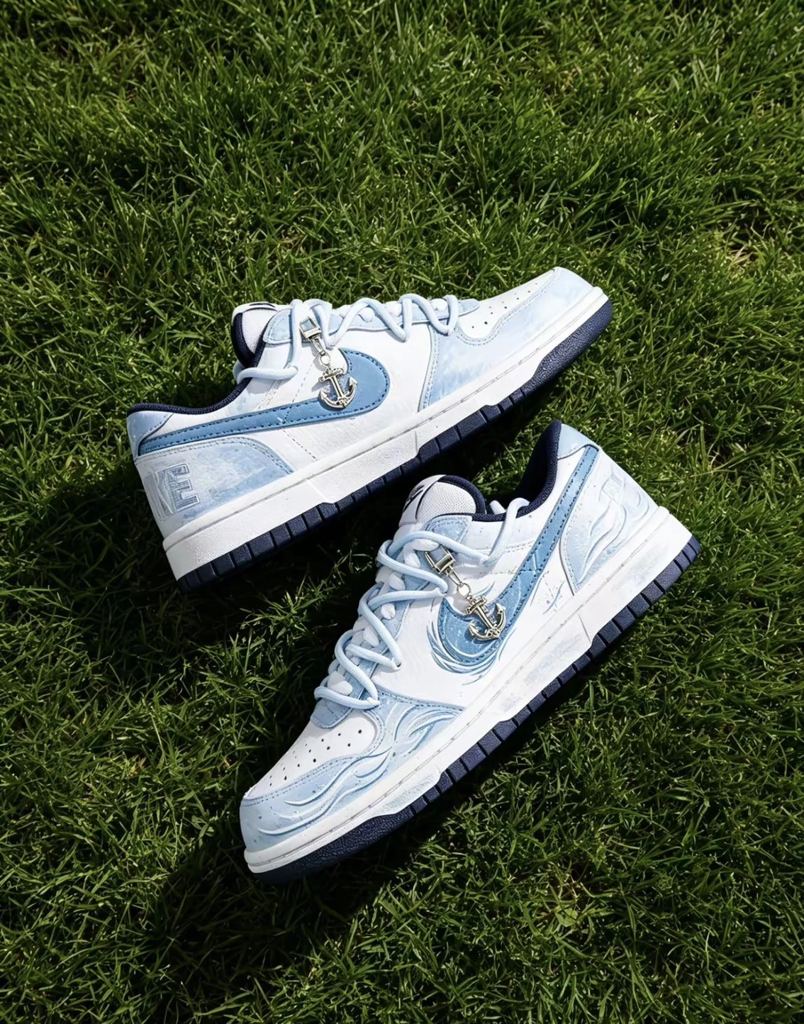 【訂製球鞋】NIKE DUNK LOW 海洋之子