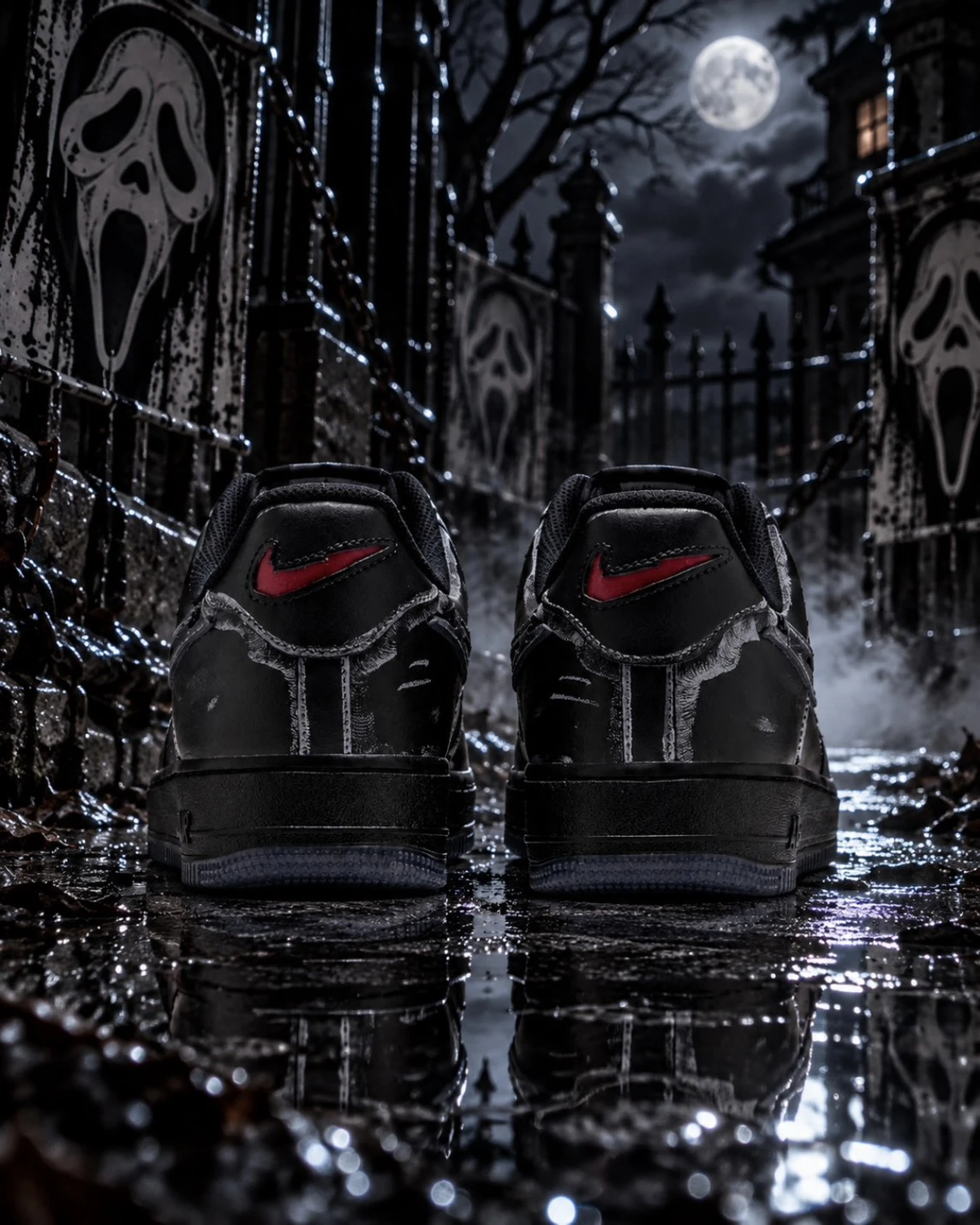 NIKE Air Force 1 AF1 驚聲尖叫萬聖節特典 IZ1207-010