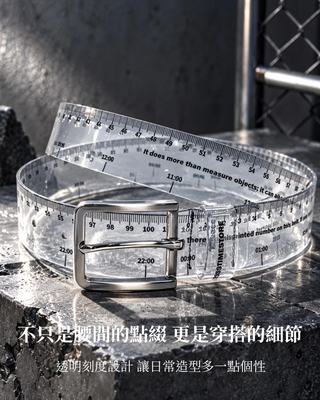 【預購】個性刻度腰帶