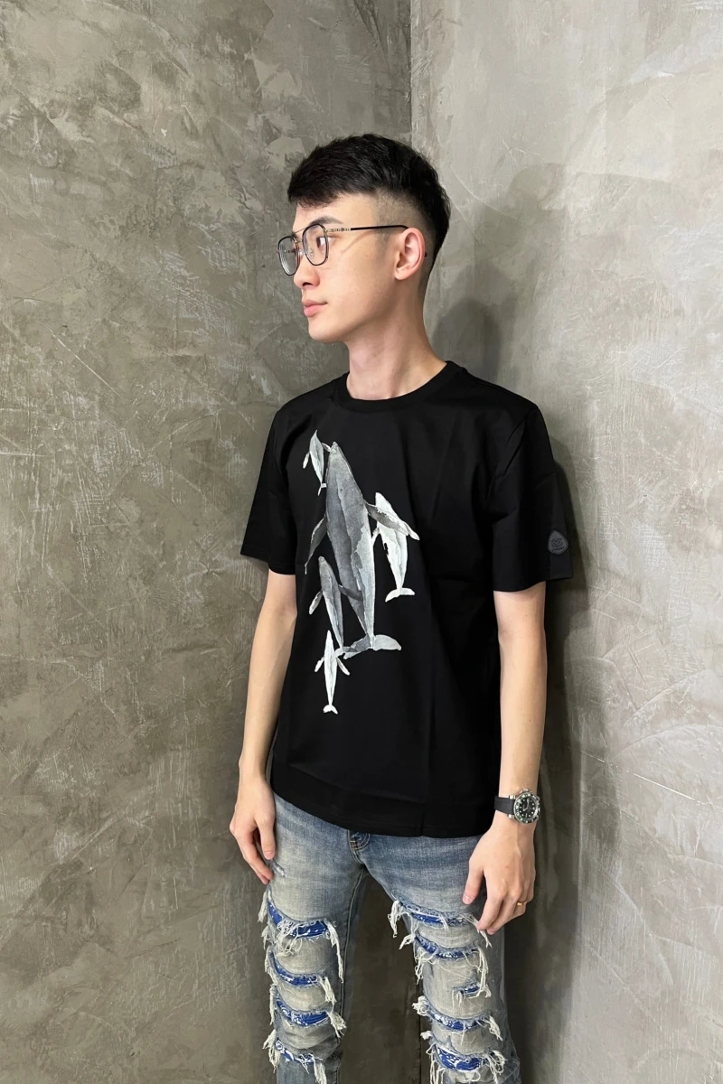 Freizeit費瑞特 鯨身鯨世/上衣(黑)