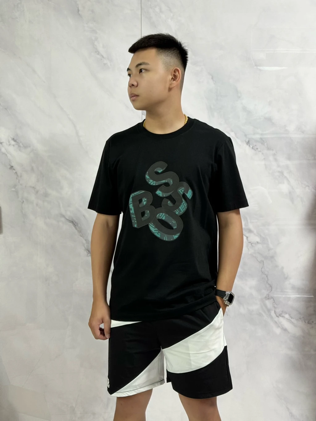 BOSS立體迷彩LOGO『二樓國際精品』