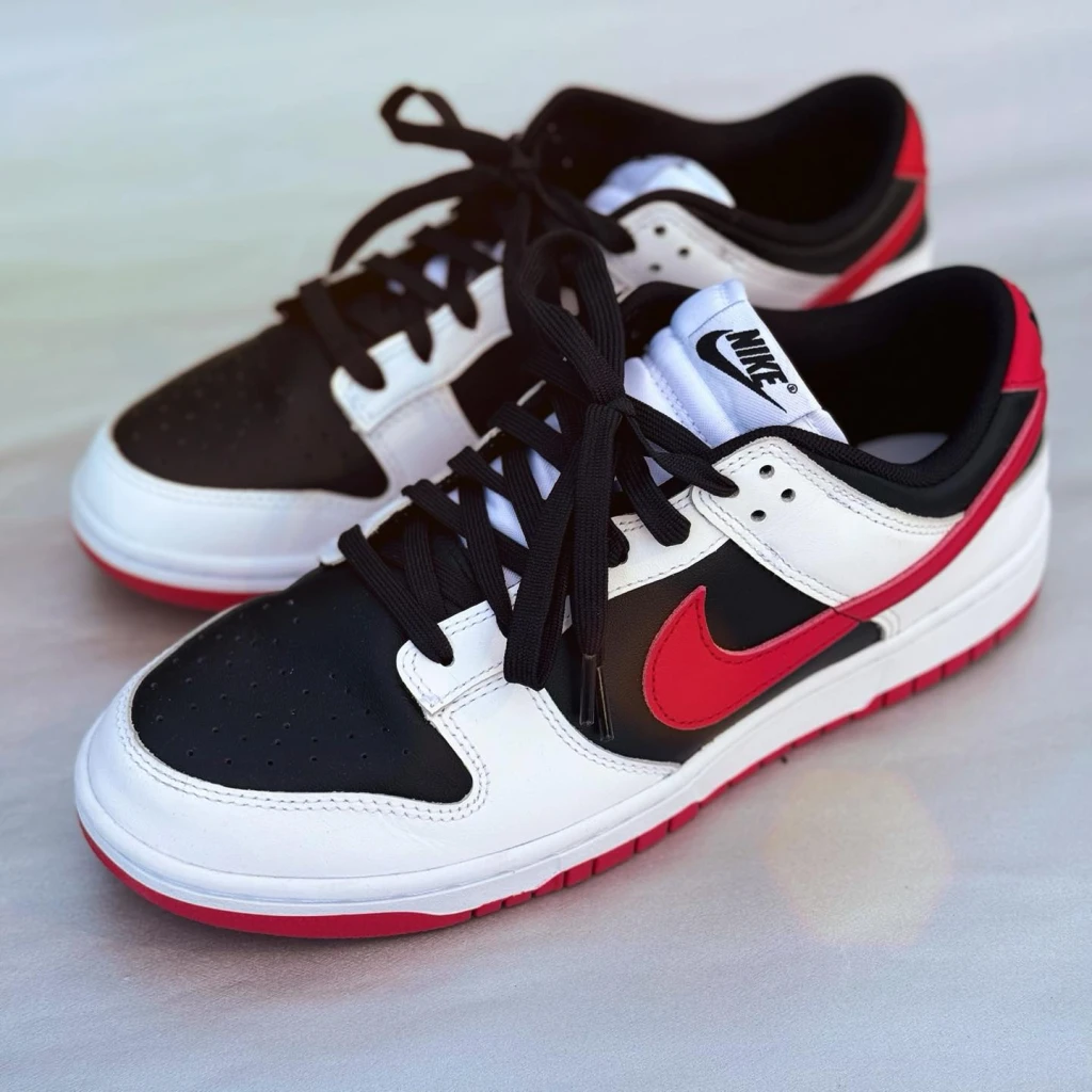 NIKE DUNK LOW “反轉黑紅熊貓”🐼『二樓國際精品』