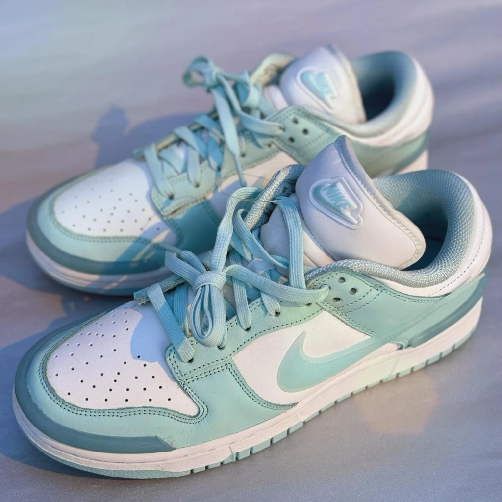 NIKE DUNK LOW TWIST ”Jade Ice“ 冰萃藍🧊『二樓國際精品』