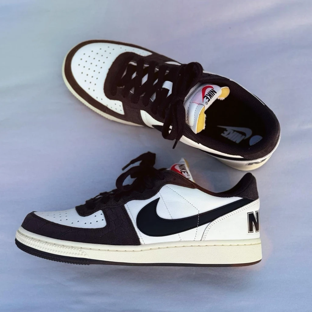 Nike Terminator Low "Croc Velvet Brown"絲絨摩卡☕️『二樓國際精品』