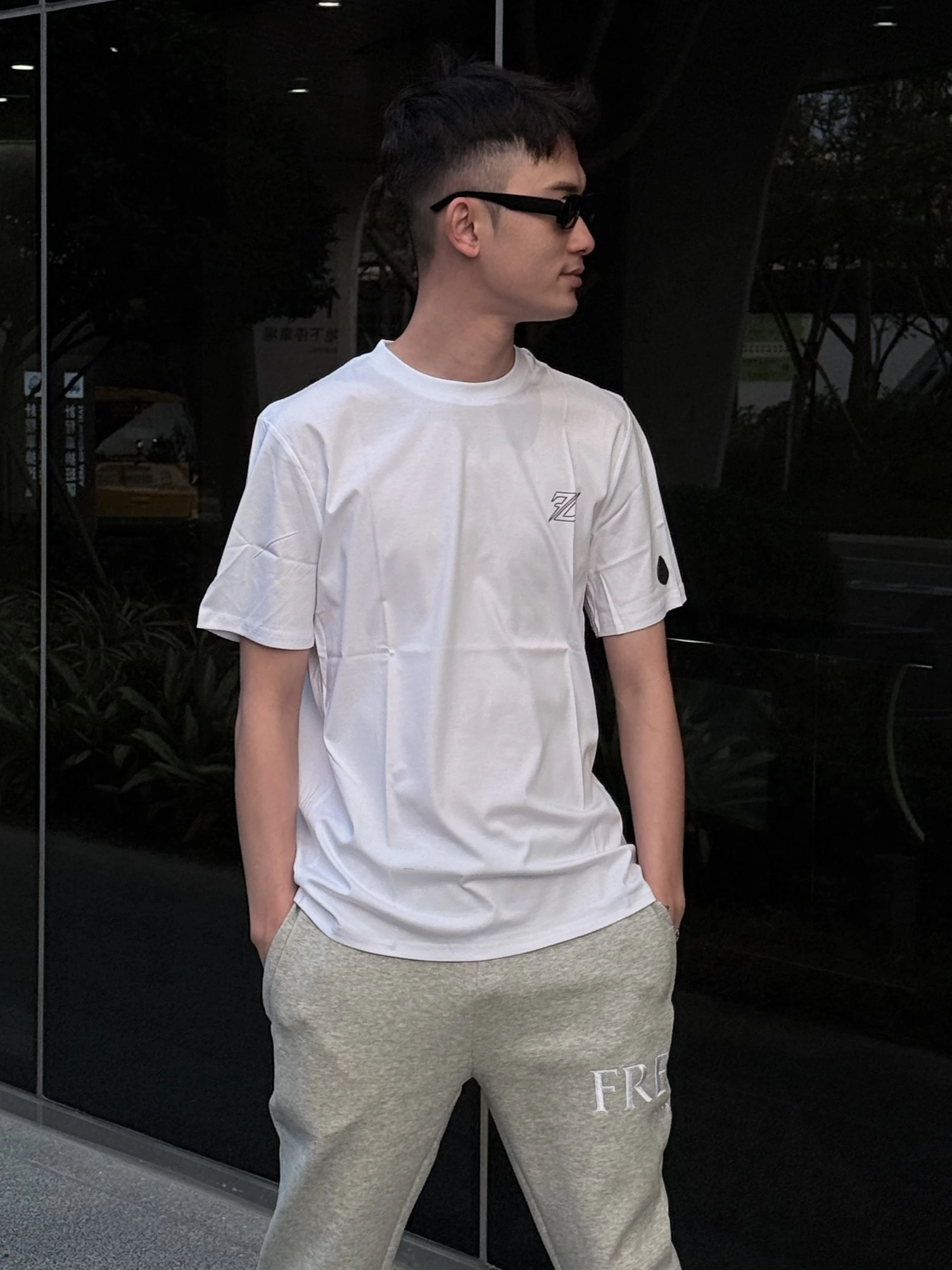 【Freizeit費瑞特】幻視X｜短袖(白)