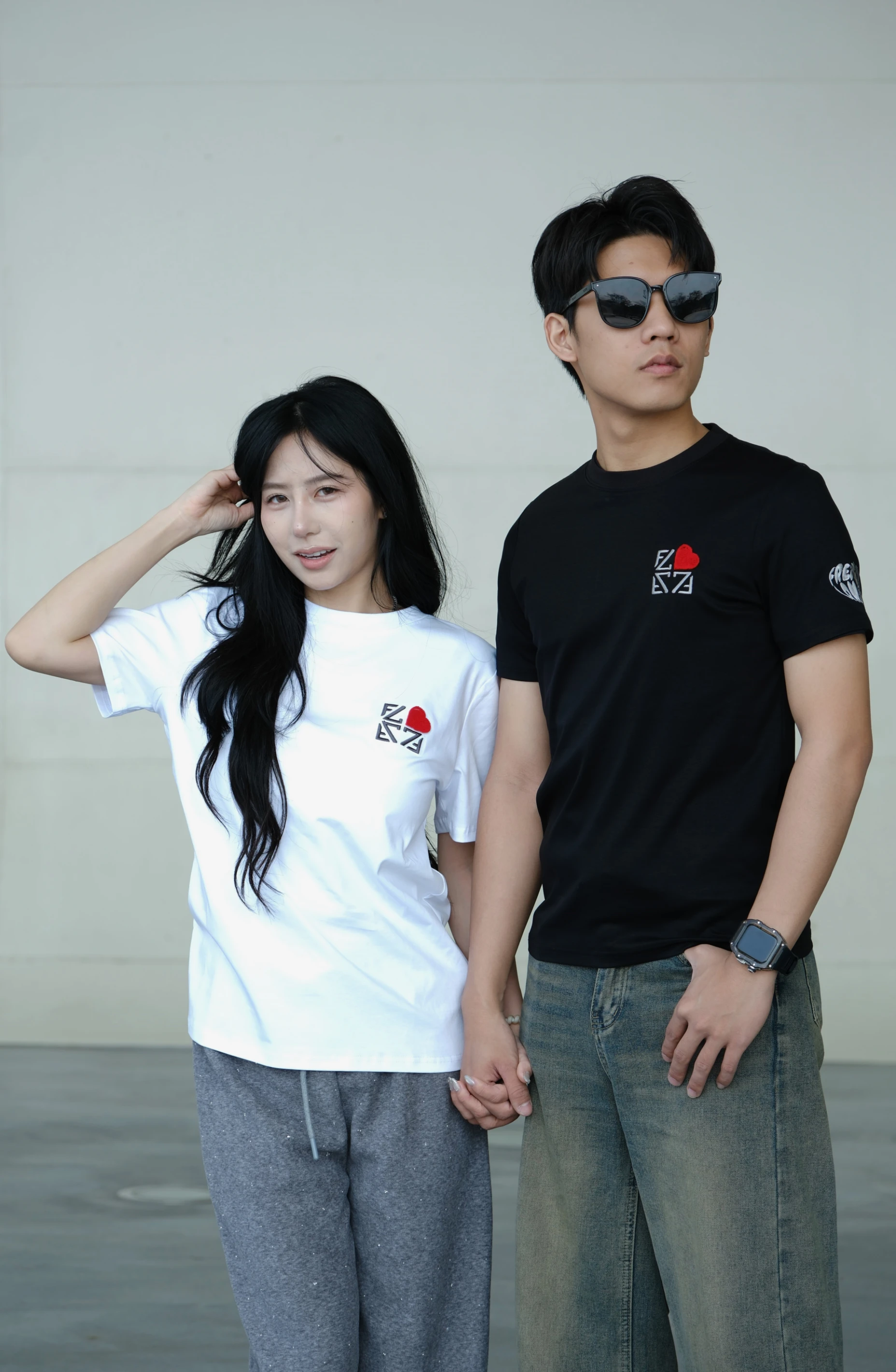 【Freizeit費瑞特】情人節限定｜短袖(黑色)