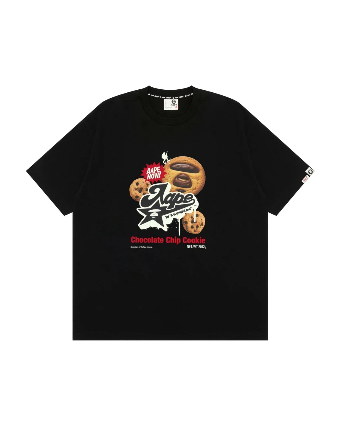 『預購』AAPE ·猿人巧克力曲奇餅乾短袖(黑/咖)