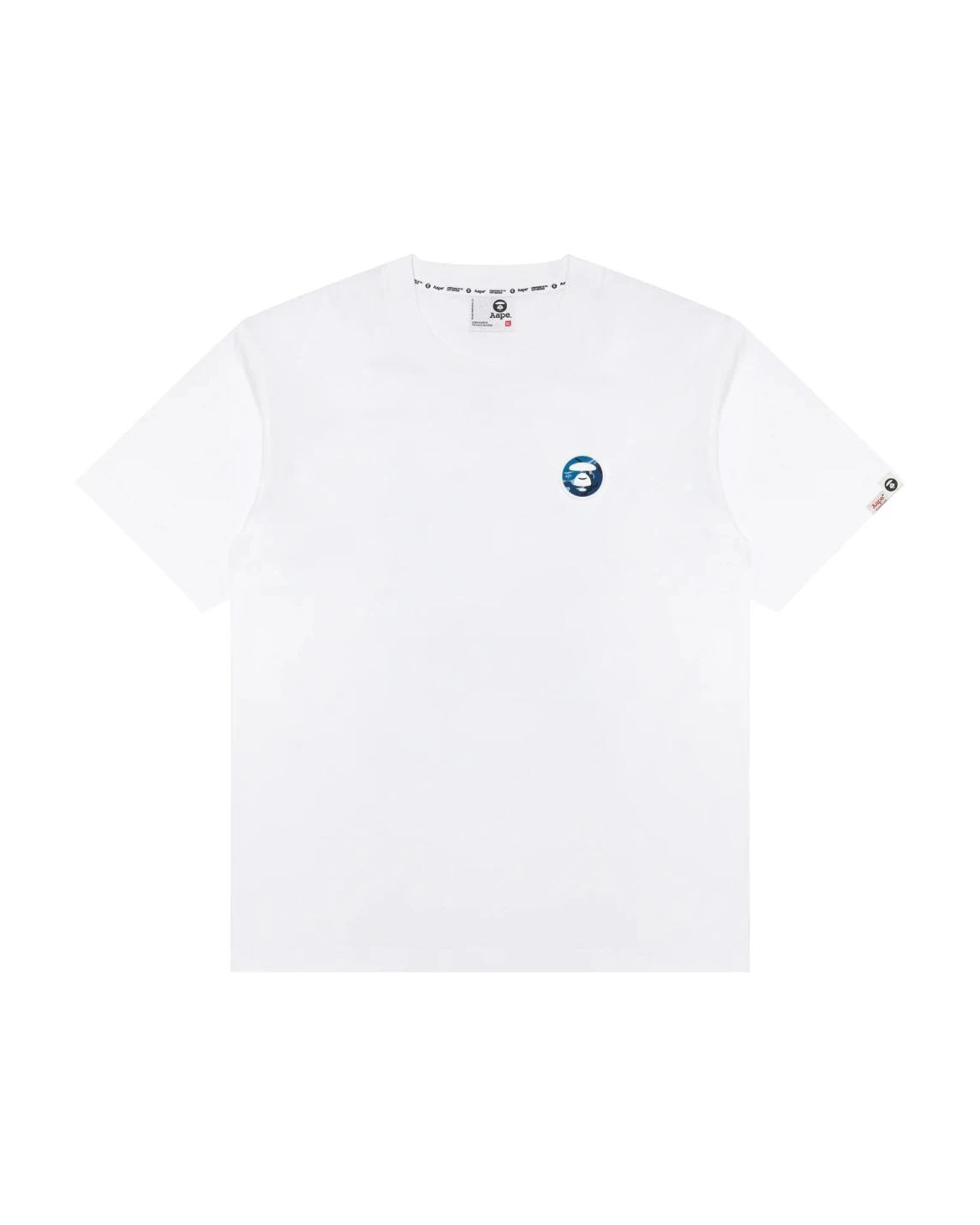 AAPE ·藍焰猿人短袖(黑/白)
