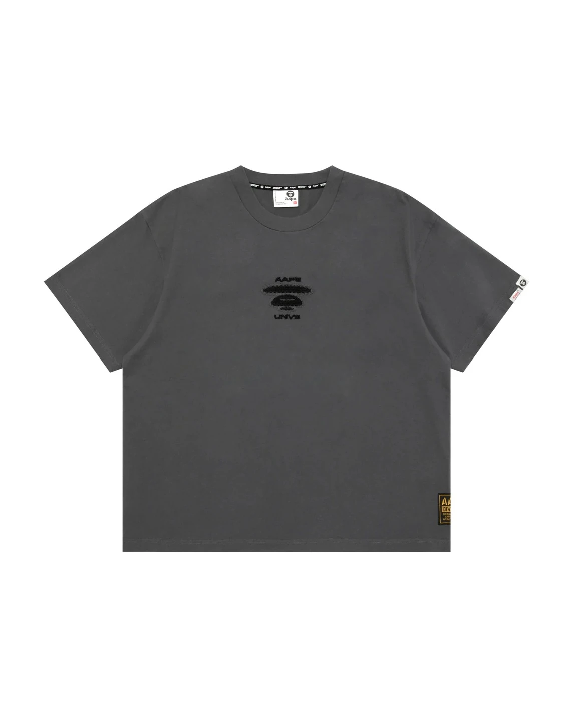 『預購』AAPE ·裂變字體短袖(灰)