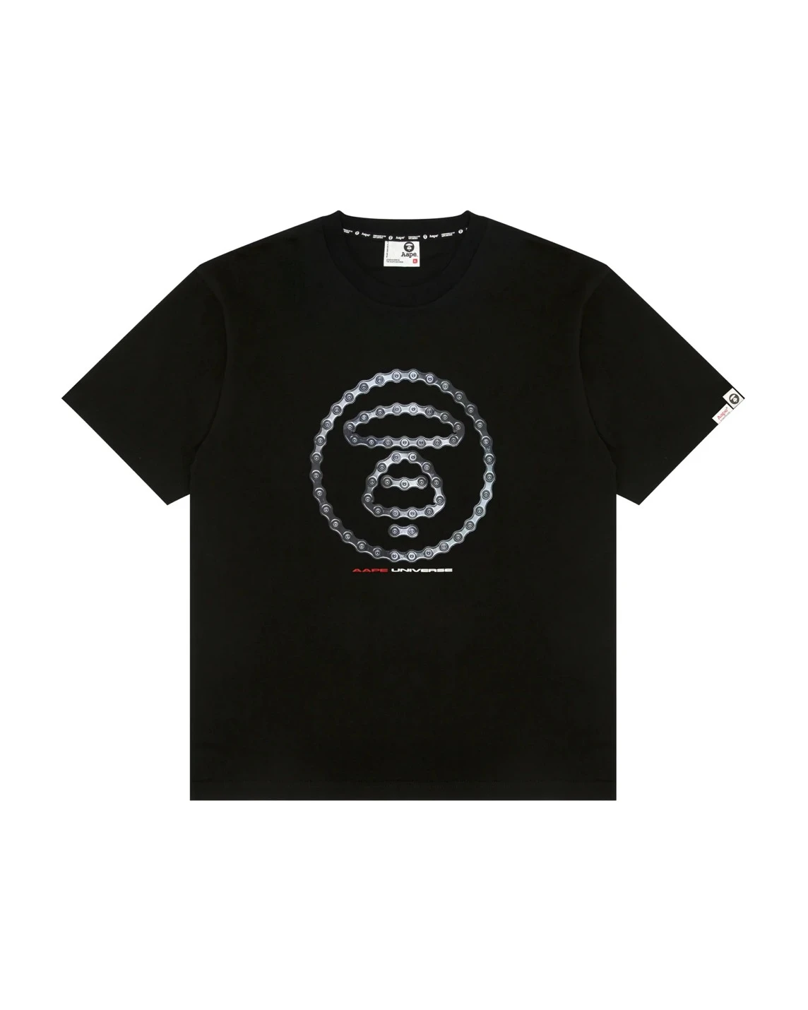『預購』AAPE ·鏈魂猿人短袖(黑)