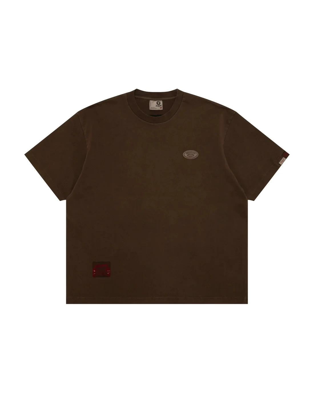 『預購』AAPE ·水洗做舊短袖(咖啡色)