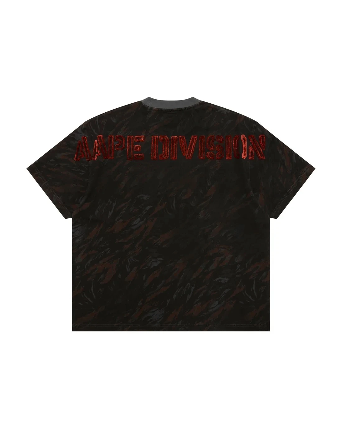 『預購』AAPE ·水洗做舊迷彩短袖(黑綠)