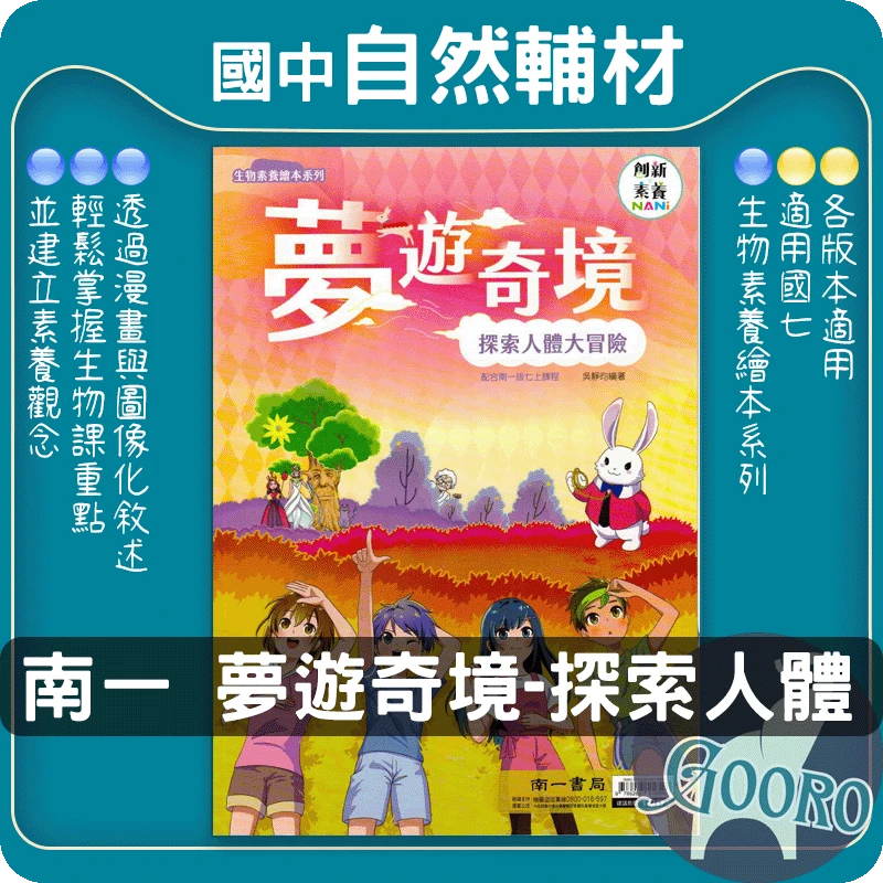 南一國中自然｜夢遊奇境：探索人體大冒險