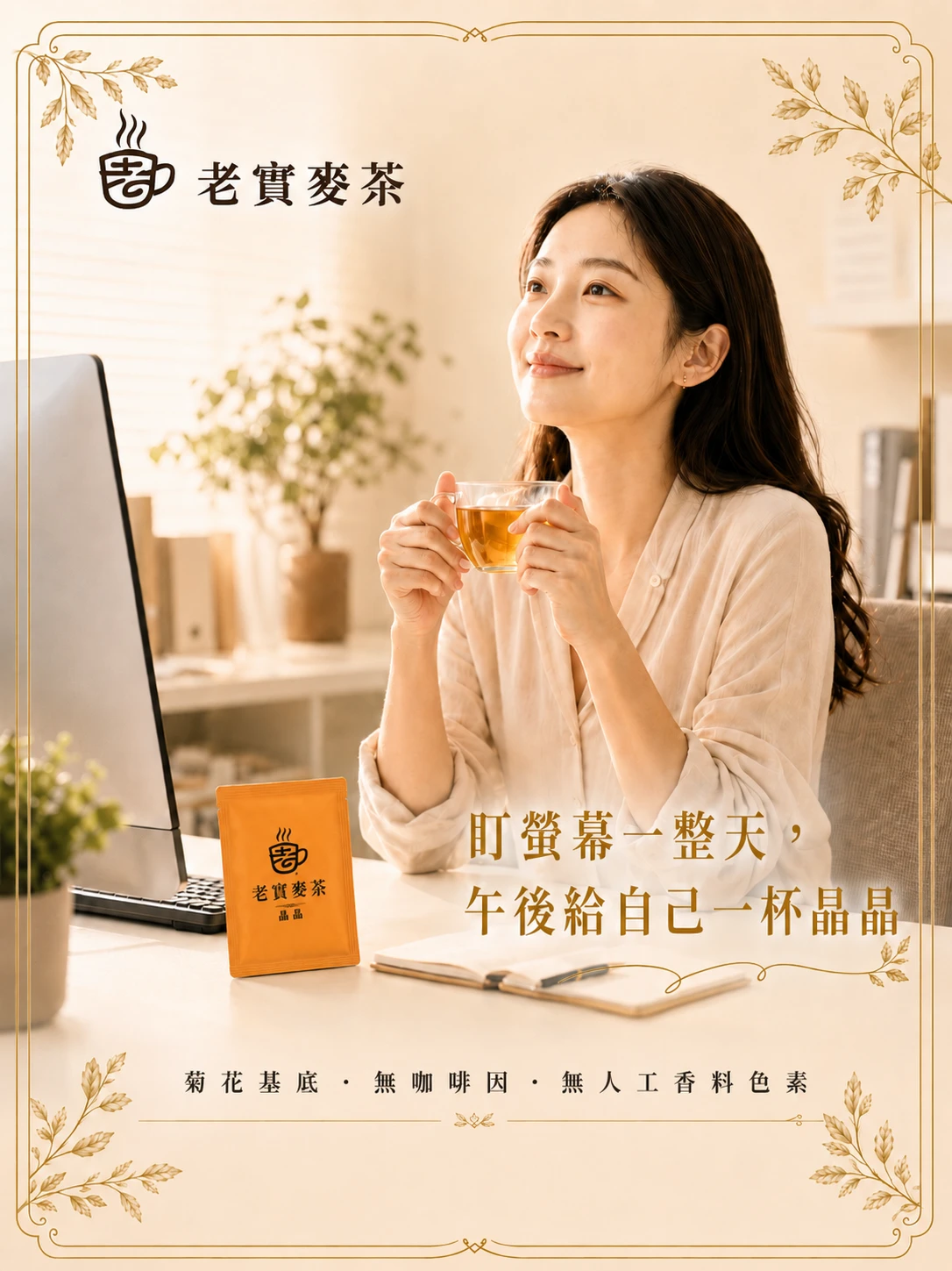 晶晶｜菊花漢方茶包・無咖啡因