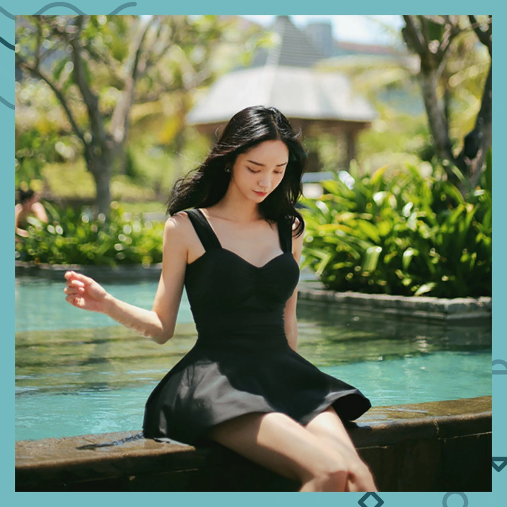 美背連身泳衣