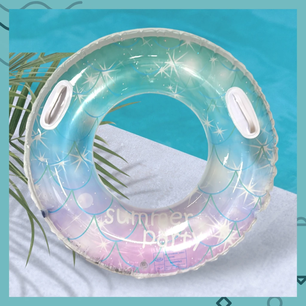 星空亮片泳圈
