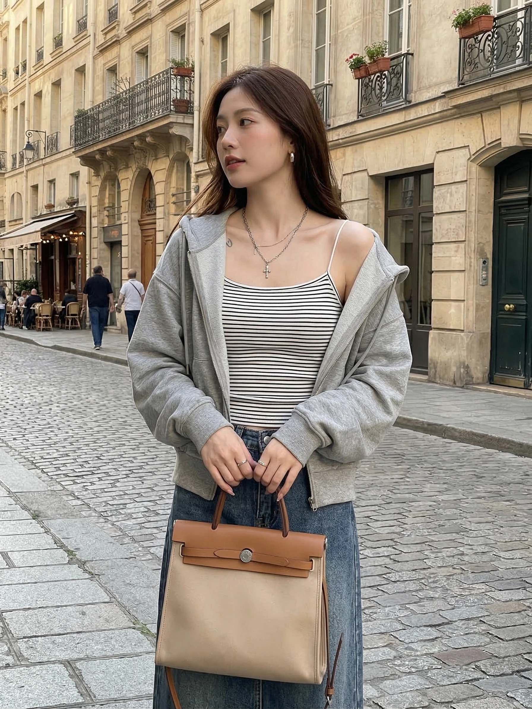細肩帶小可愛Bra T(5色)