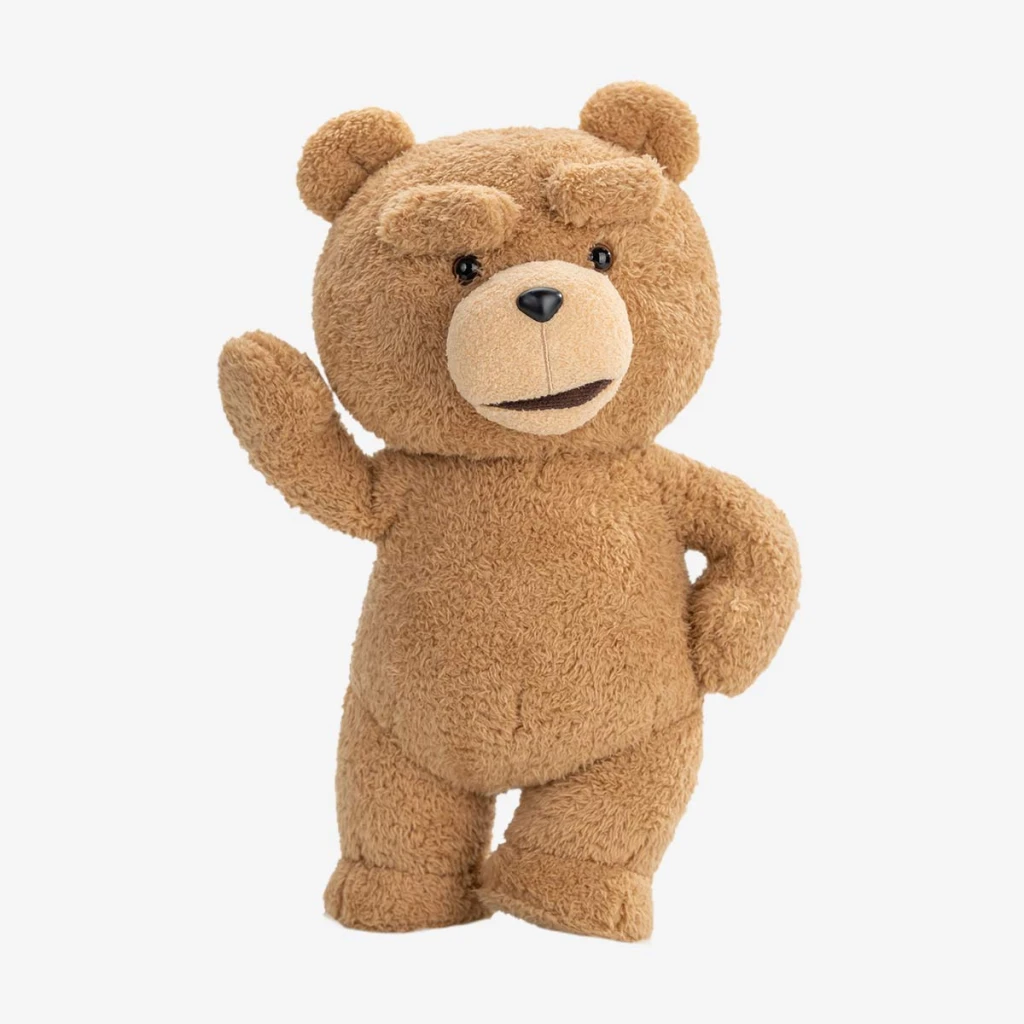POPMART泡泡瑪特 TED2 熊麻吉 泰迪熊 可動絨毛玩偶