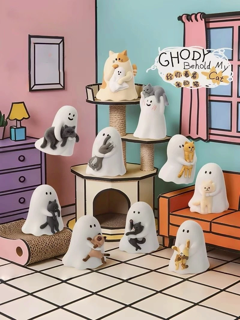 52TOYS 小幽靈給你看看我的貓