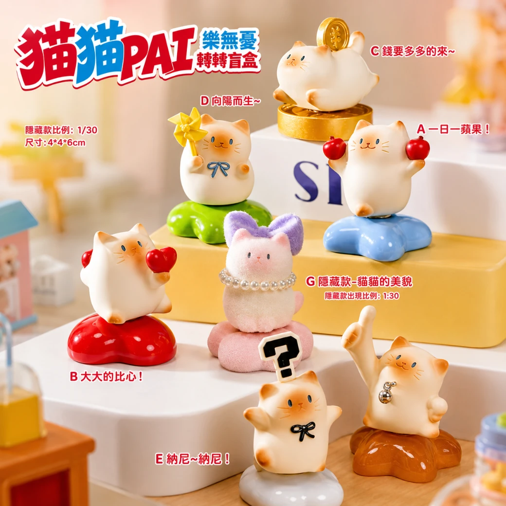 貓貓PAI轉轉盲盒