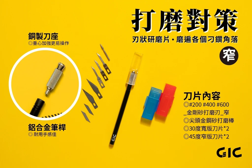 GIC GP-01 研磨筆刀(窄)