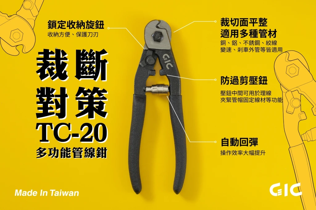 GIC TC-20 多功能管線鉗
