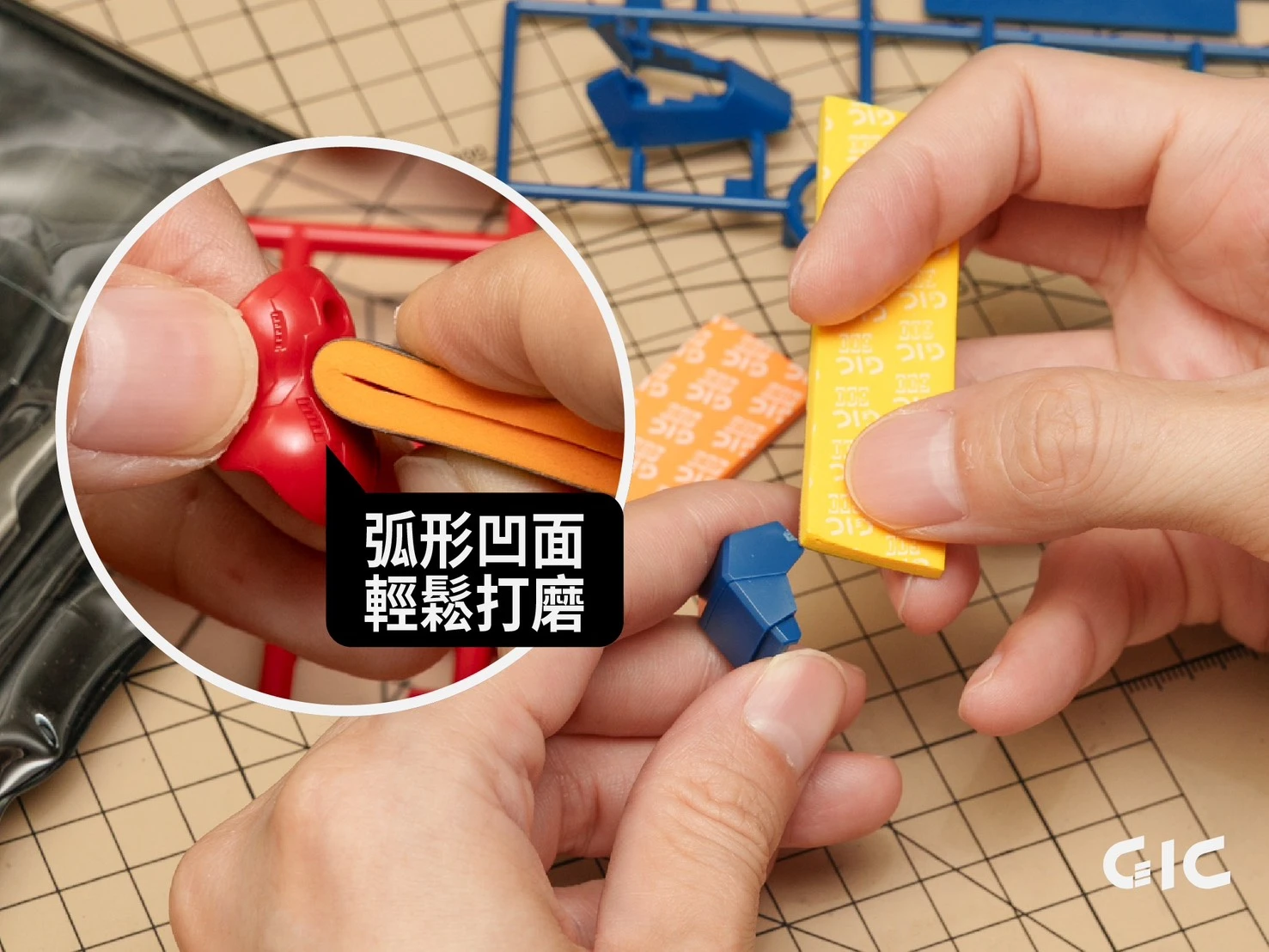 GIC TC-36 模型工具新手套組｜GiC 模型工具Taiwan