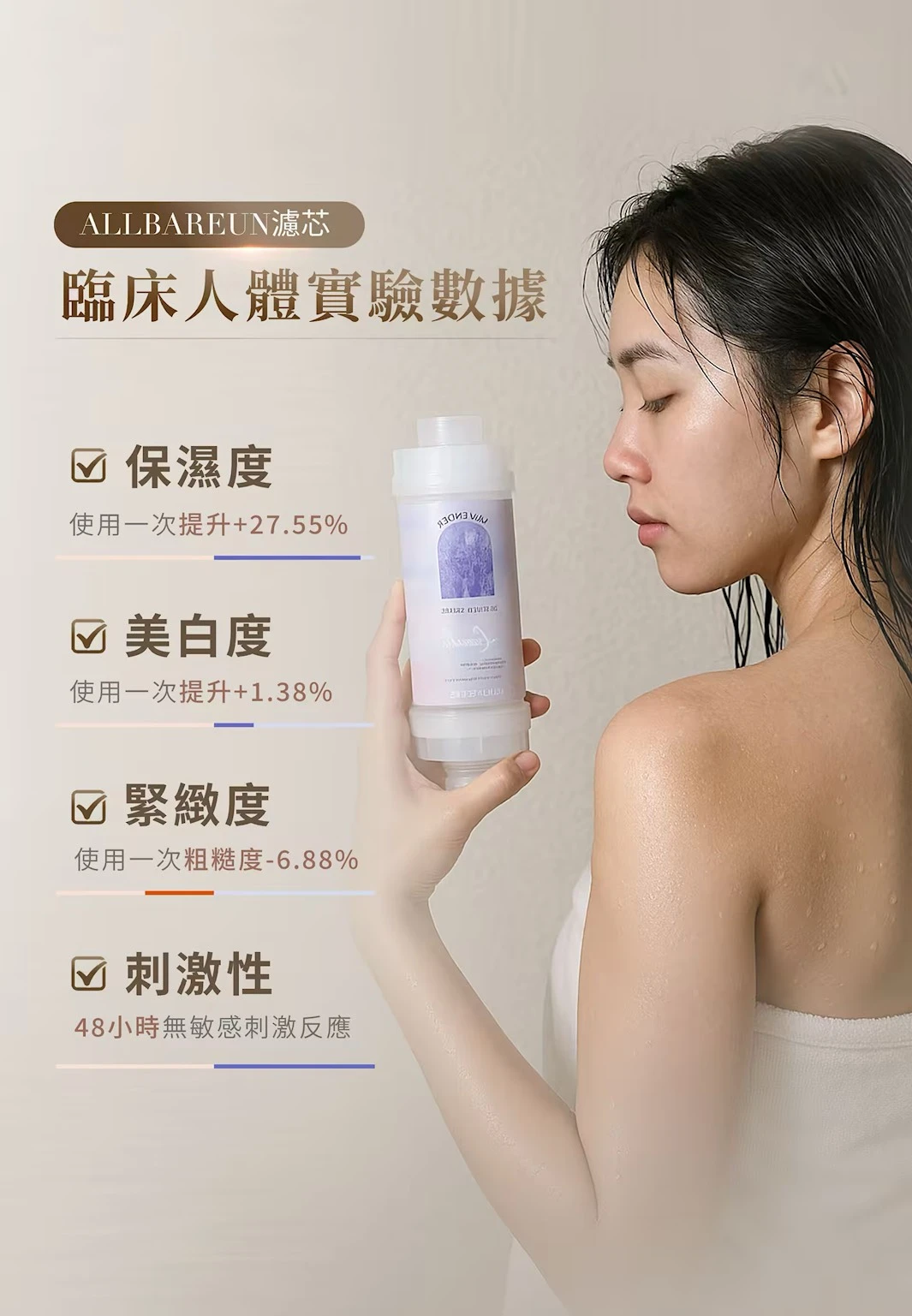 ALLBAREUN x THE VITA 韓國沐浴專用香氛護膚濾芯