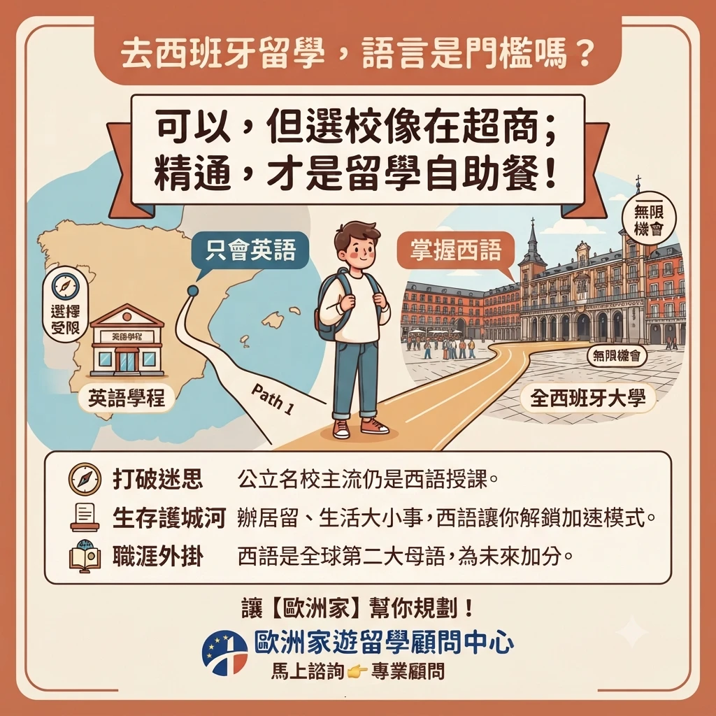 去西班牙留學，到底需不需要會西班牙語？打破迷思的通關指南
