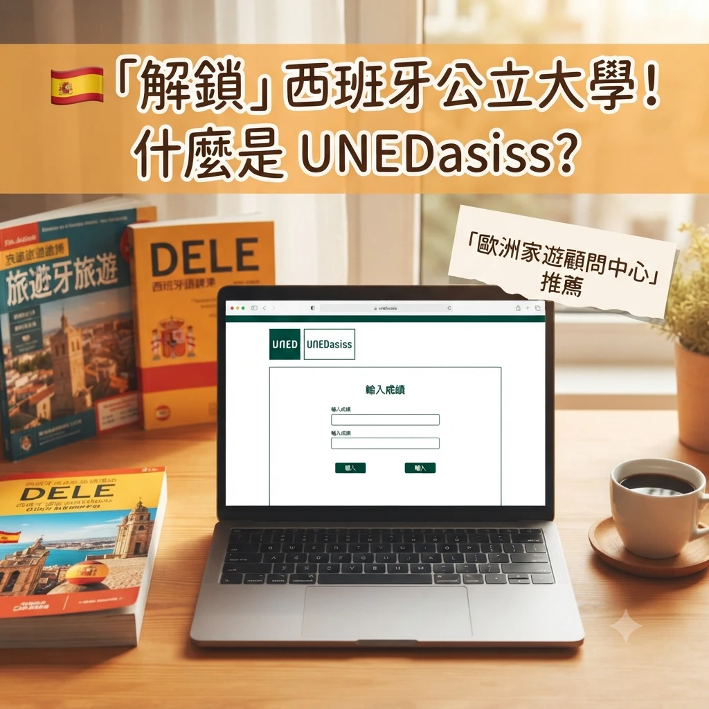 什麼是 UNEDasiss？西班牙留學新手村的「打怪升級通行證」，沒它你可能進不去西班牙公立大學！
