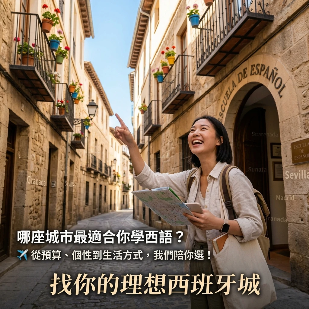 🇪🇸 西班牙學西語去哪裡？5大城市一次看懂