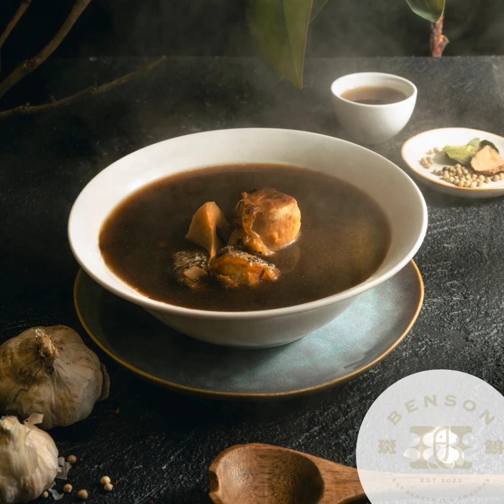 *9/21後寄【黑蒜珍菌】生滾龍虎石斑魚湯