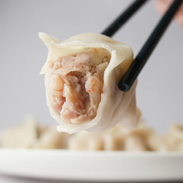高麗菜鮮蝦水餃（25顆）｜Q彈鮮蝦・高山高麗菜・台灣豬肉｜杰哥水餃