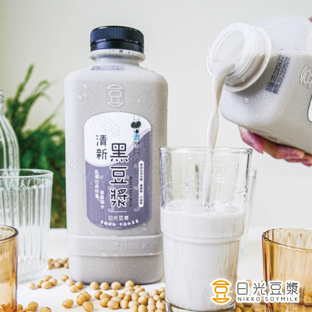 清新黑豆漿（1000ml）｜黑豆香濃・家庭號順口｜日光豆漿｜門市自取