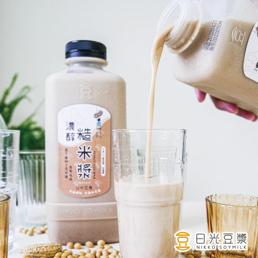 濃醇糙米漿（1000ml）｜花生芝麻香・家庭號濃郁米漿｜日光豆漿｜門市自取