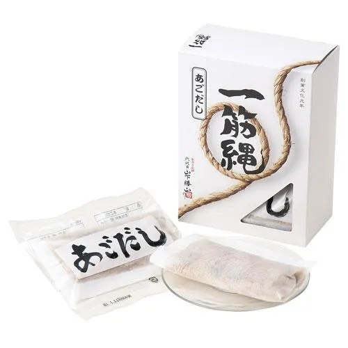 🌷日本製 一筋繩 日式高湯包180g（30g×6袋) 三輪山勝 製麺 奈良名產 魚下巴 海帶 職人高湯