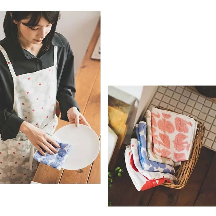 現貨&amp;發票  🌷日本製 WPC 奈良 蚊帳生地 抹布 廚房抹布 北歐風 吸水力佳 萬用布 家事布 吸水毛巾 棉紗布