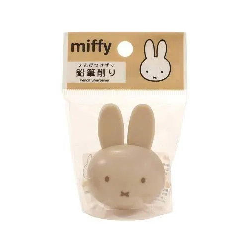日本 Ｍiffy 削鉛筆機 大頭造型 米菲兔 米飛兔 手動 削筆器 彩色 鉛筆 文具 隨身 孩童送禮